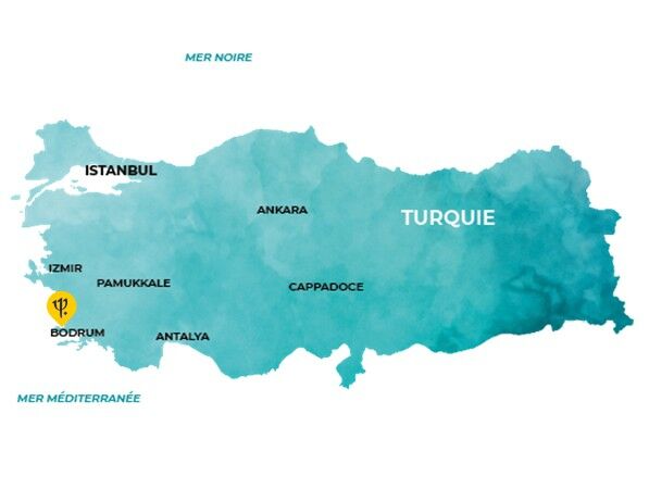 Carte Turquie