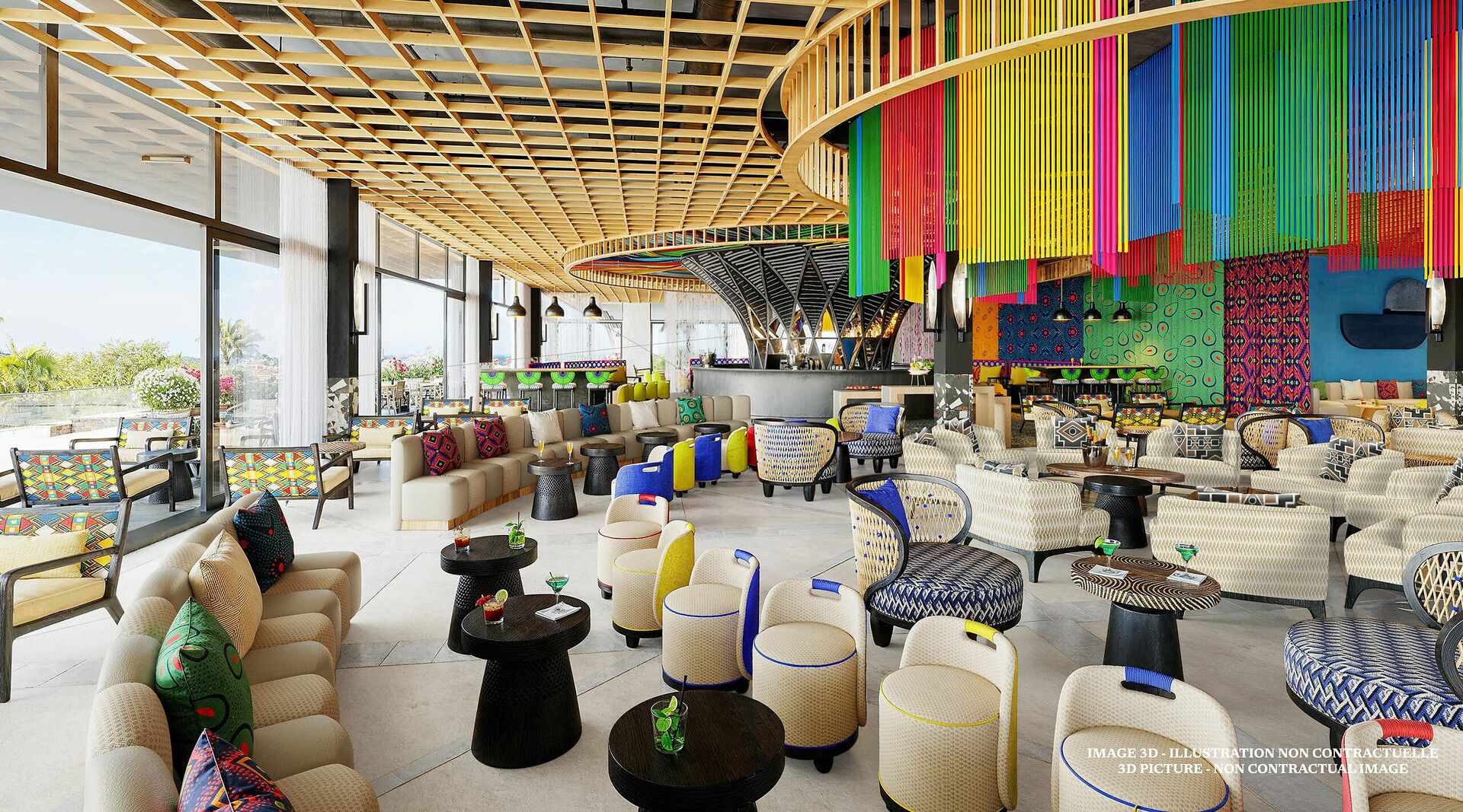Bar sur le sable