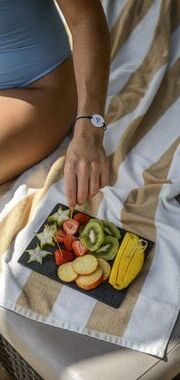Chef cuisinier en bord de mer