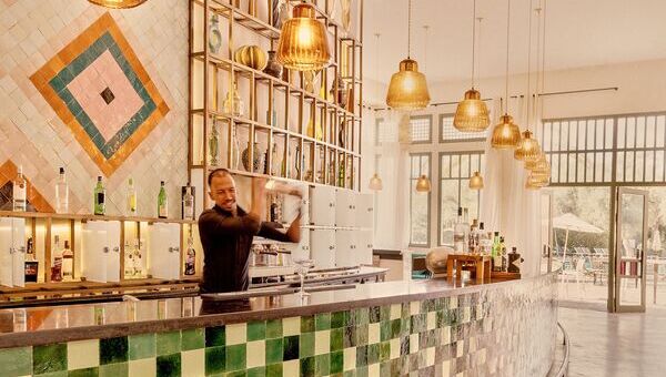 Bar sur le sable