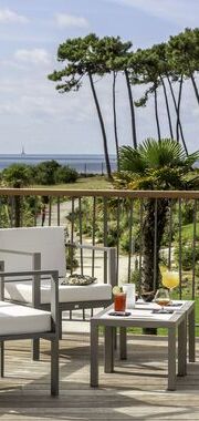 Chef cuisinier en bord de mer