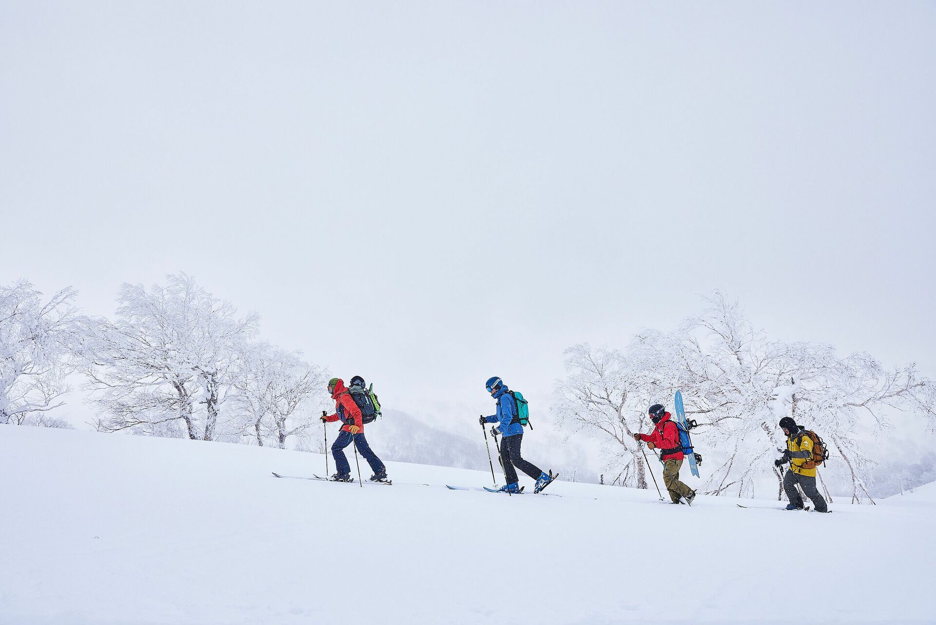 Club Med Kiroro Vue skieurs