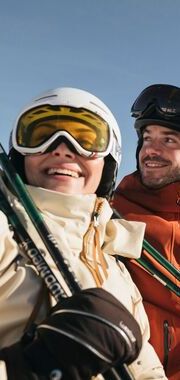 famille qui ski