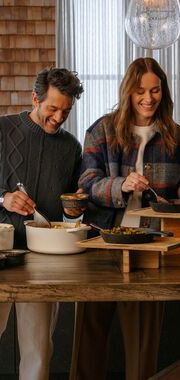 Chef cuisinier en montagne
