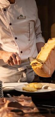 Chef cuisinier en montagne
