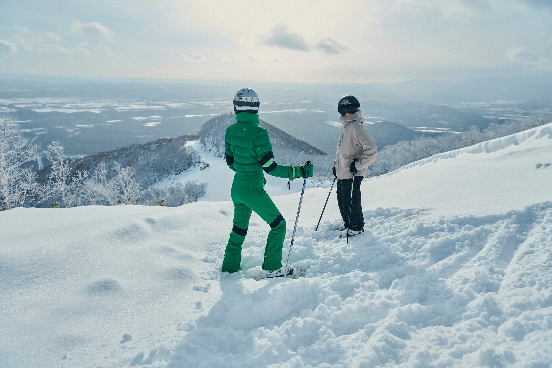 Club Med Sahoro Vue skieurs