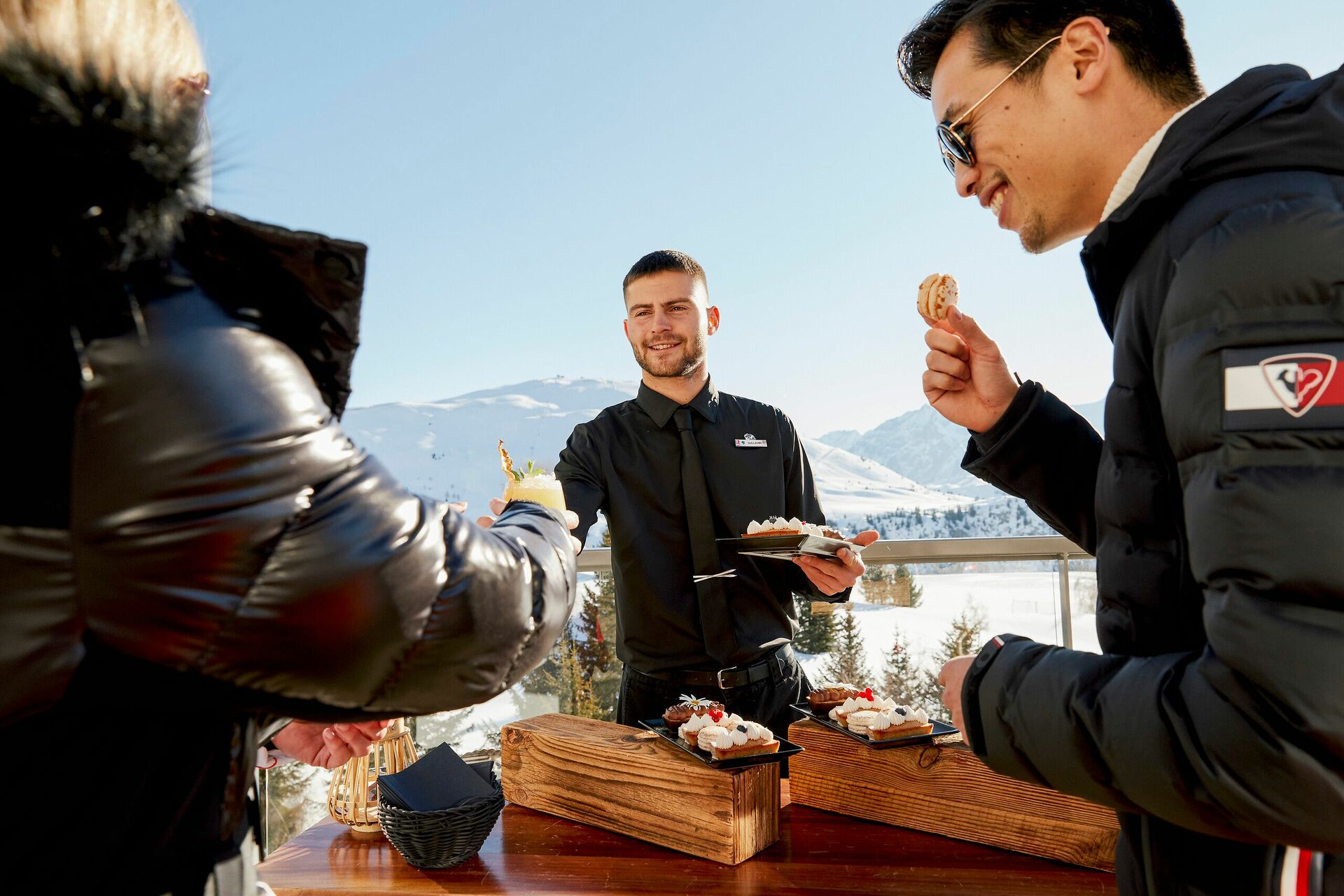 Chef cuisinier en montagne