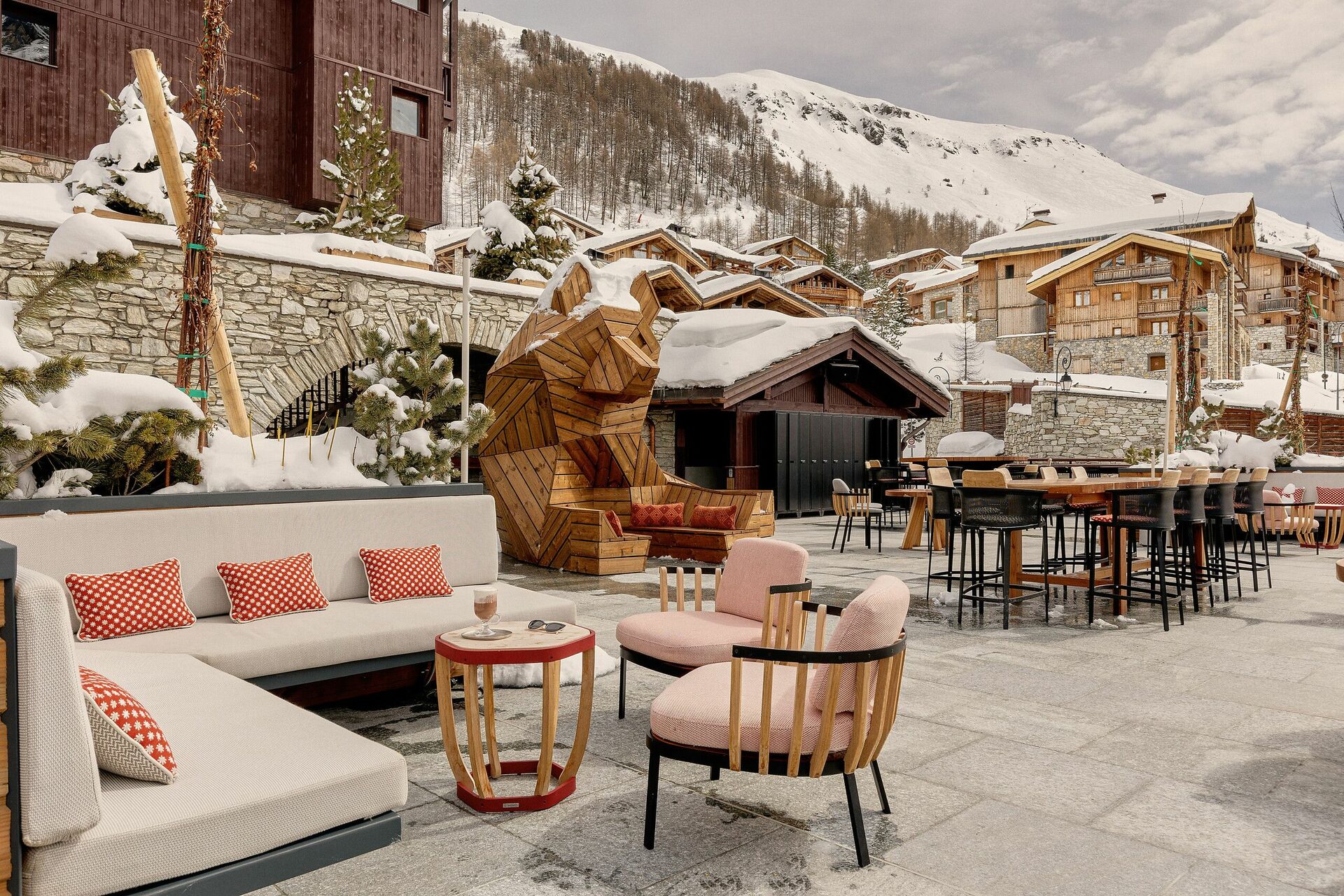 Bar sur le sable