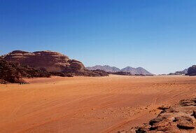 Désert Wadi Rum en Jordanie