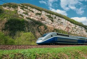 Voyages en train en France Télécabine à la neige