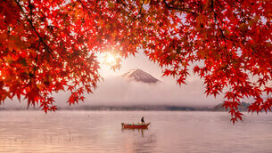 Lac et Mont Fuji
