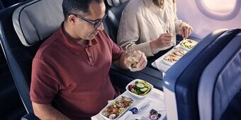 Cabine Club Air Transat repas Cabine Club Air Transat repas