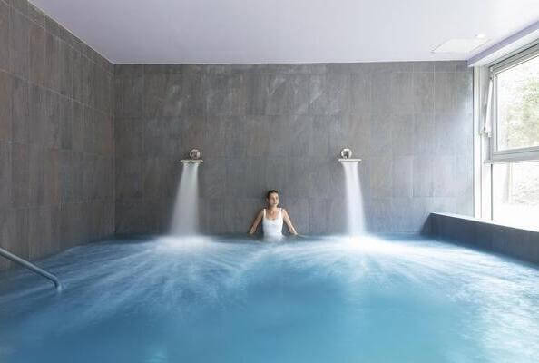 Château avec piscine