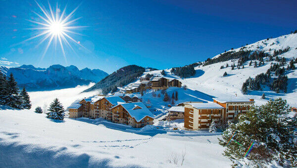 Résidence montagnes enneigées