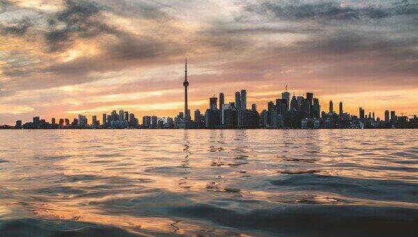 Coucher de soleil à Toronto