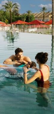 Enfant sur un trapèze volant Club Med Punta Cana