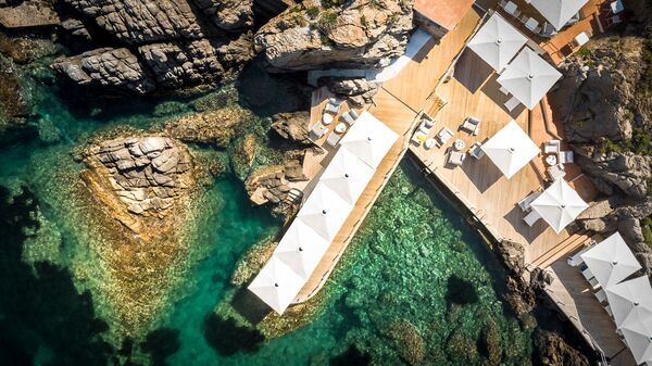 Bar sur le sable