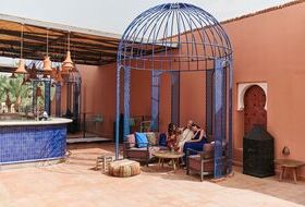 3 femmes dans un riad à Marrakech