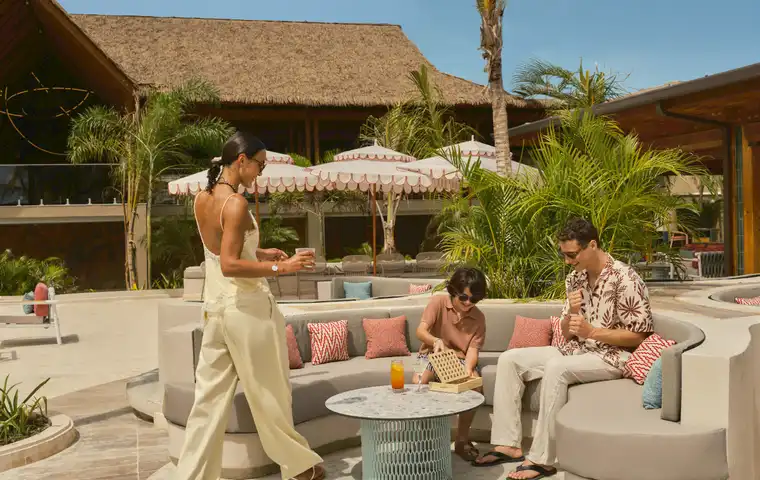 Bar sur le sable