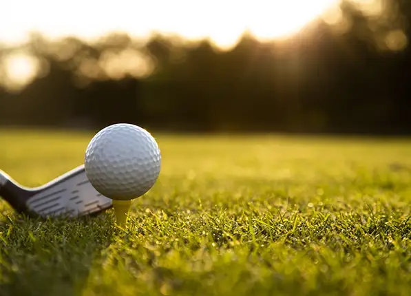 Voyage golfique Focus balle de golf