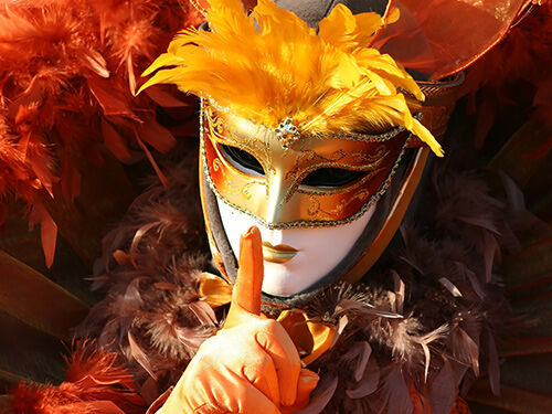 Masques lors du carnaval de Venise