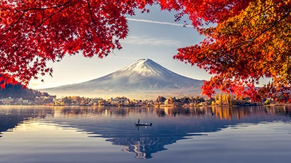 Mont Fuji en automne