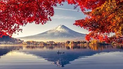 Mont Fuji en automne