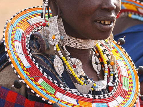 Collier de perles traditionnel