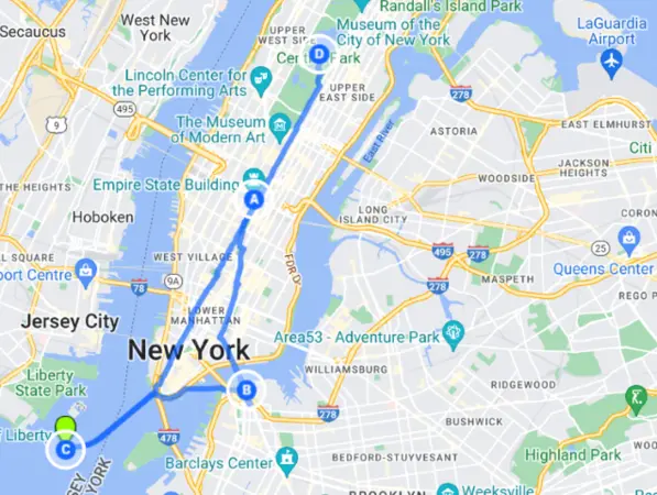 Itinéraire découverte de New York