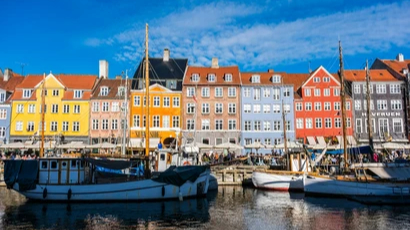 Maisons colorées à Bergen