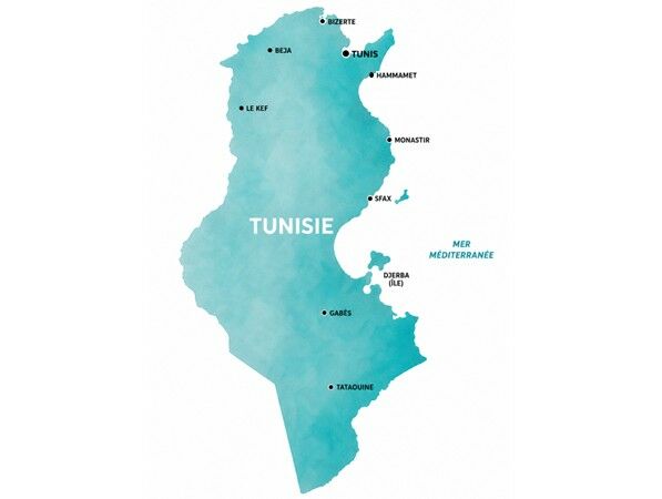 Carte des Seychelles Carte Tunisie