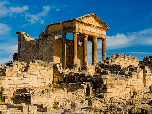 Vestiges d'un temple