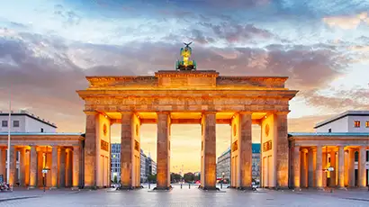 Porte de Brandebourg à Berlin