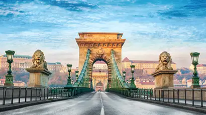 Pont des chaînes à Budapest