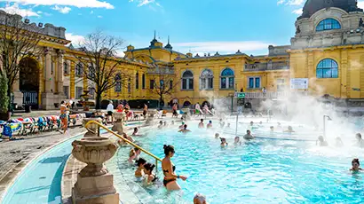 Bain thermal à Budapest