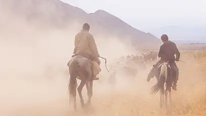 Hommes à cheval