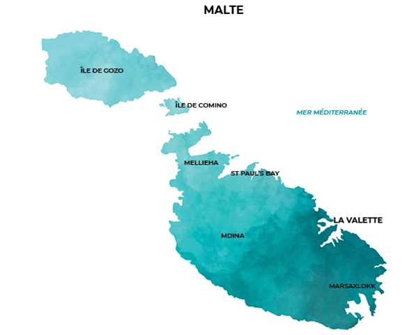 carte de Malte