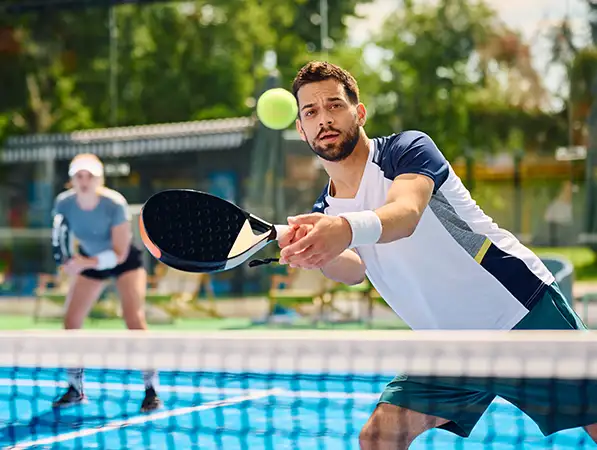 Joueurs de padel