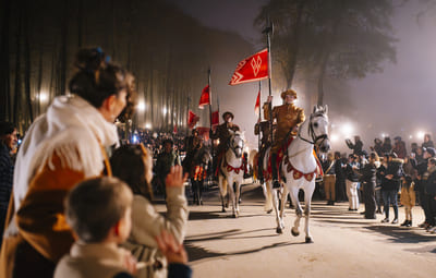 Cortège à cheval Frairie de la Toussaint