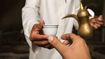 Service du thé
